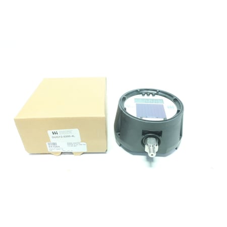 Weiss Instruments SOLAR METRIX 1/4IN 0-200PSI DIGITAL PRESSURE GAUGE DUGY2-0200-4L